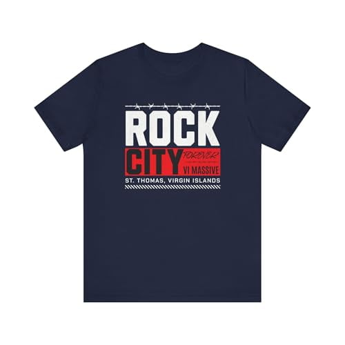 Rock City Forever T-Shirt | VI Massive Tee St. Thomas Virgin Islands Shirt | USVI Souvenir