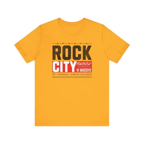 Rock City Forever T-Shirt | VI Massive Tee St. Thomas Virgin Islands Shirt | USVI Souvenir