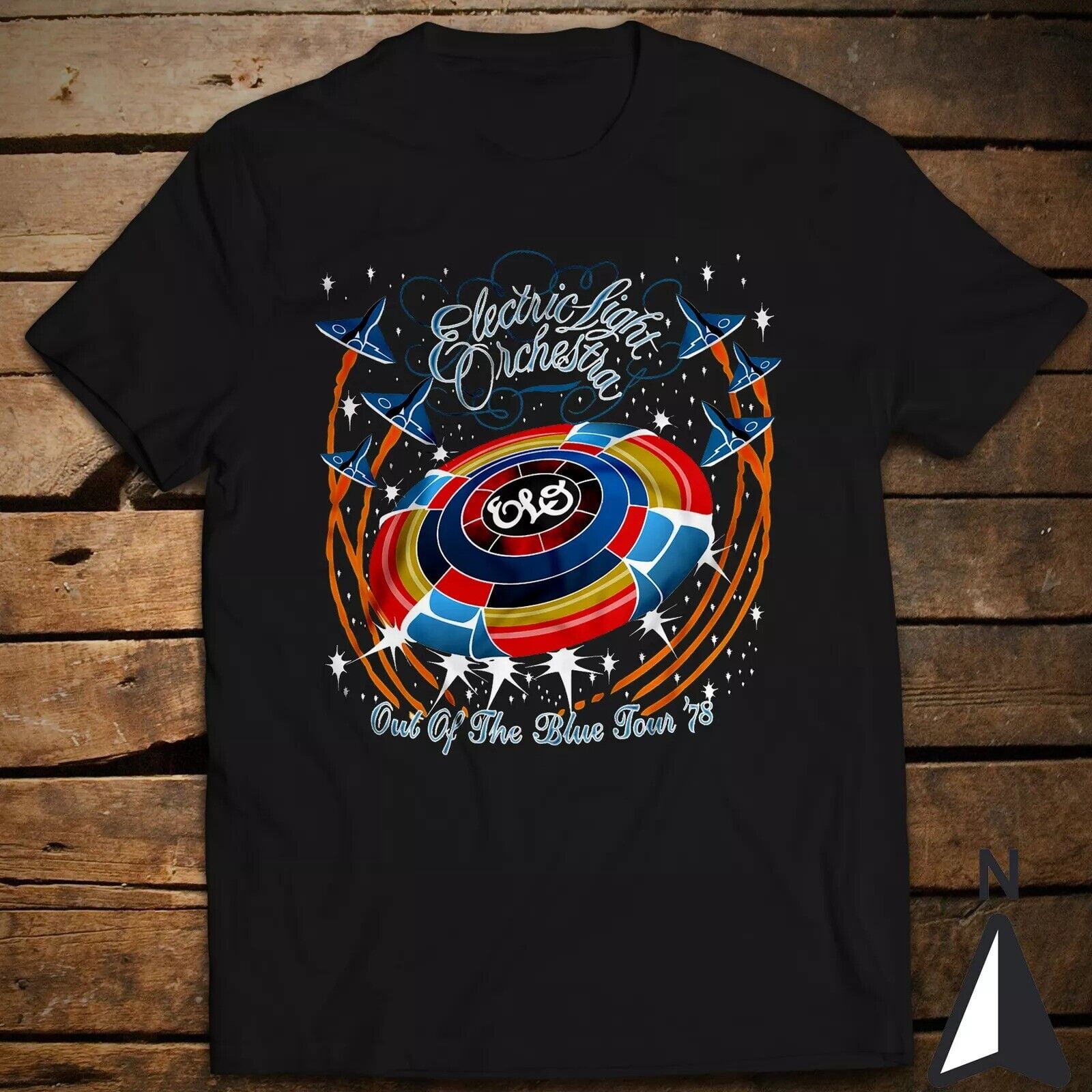 Rock Classic Band TShirt It's Over ELO Electric Light Orchestra Out of