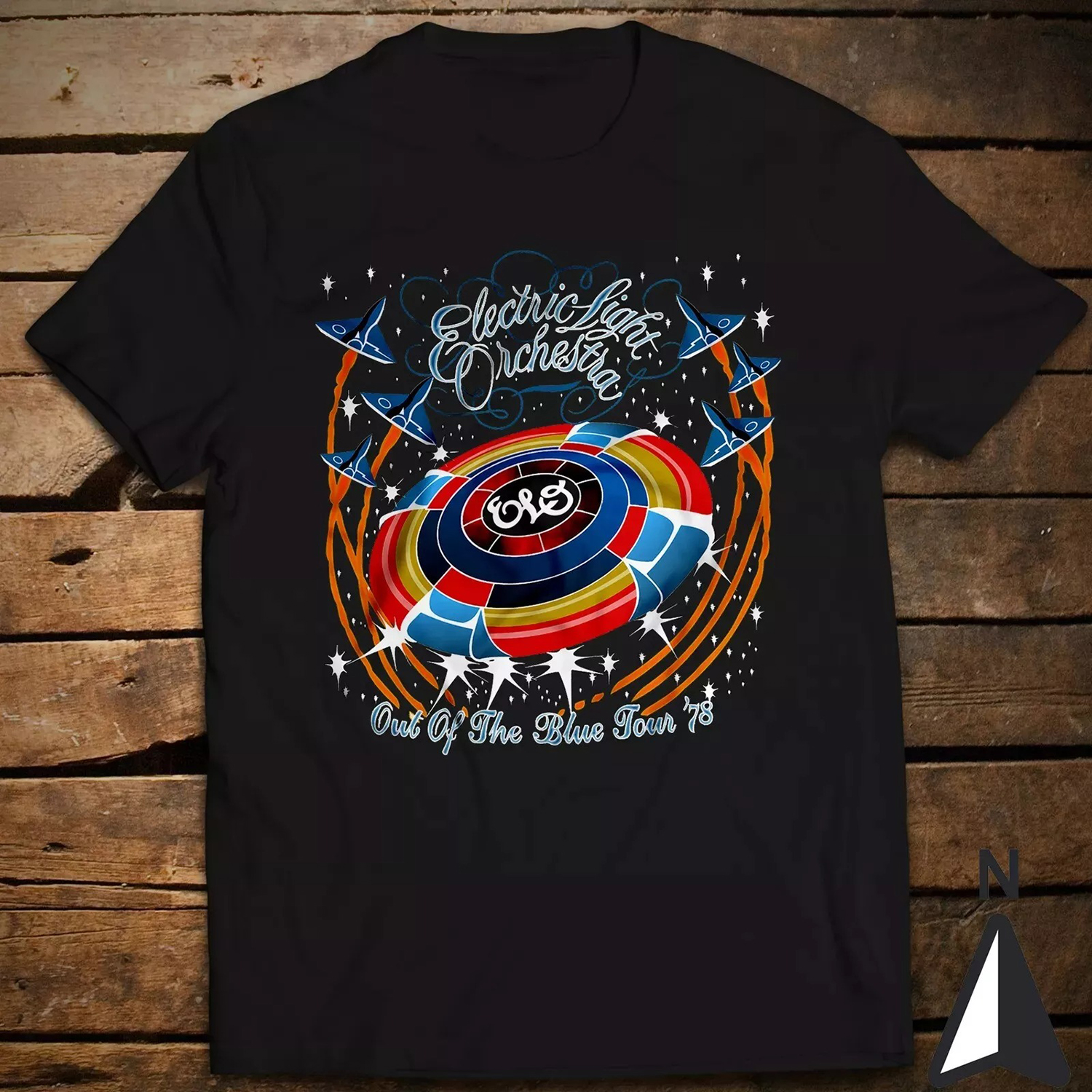 Rock Classic Band TShirt It's Over ELO Electric Light Orchestra Out of