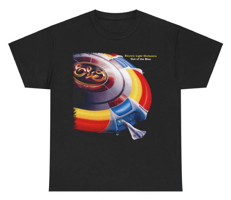 Rock Classic Band TShirt Its Over ELO Electric Light Orchestra Out of