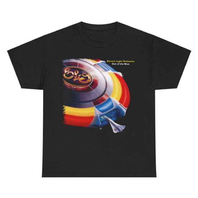Rock Classic Band TShirt Its Over ELO Electric Light Orchestra Out of