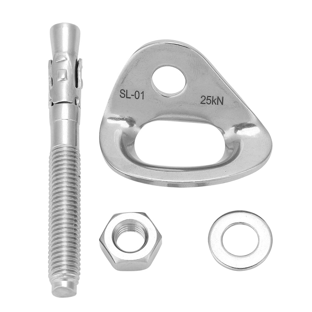 Rock Climbing Anchor, 25KN Moutaineering Nails Stainless Steel Pitons