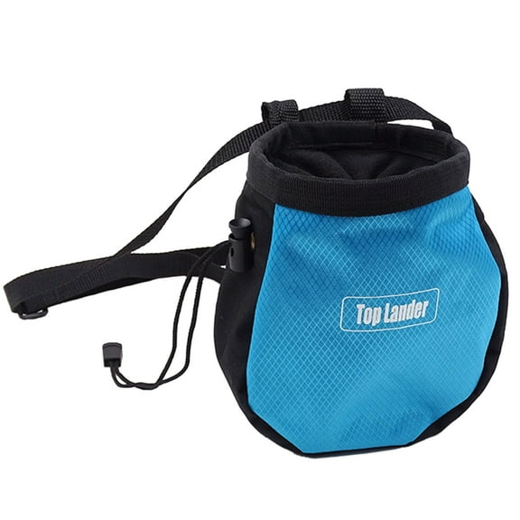 Rock Climbing Chalk Bag Adjustable Drawstring Chalk Bag Bouldering Chalk Bag Bucket for Rock Climbing Weight Lifting