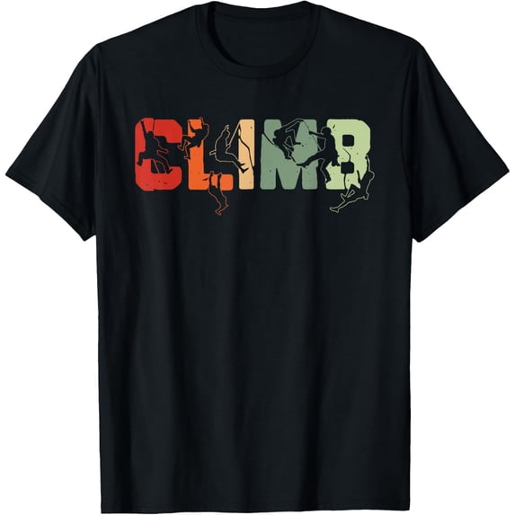 Rock Climbing Funny Bouldering Enthusiasts For Men Women T-Shirt