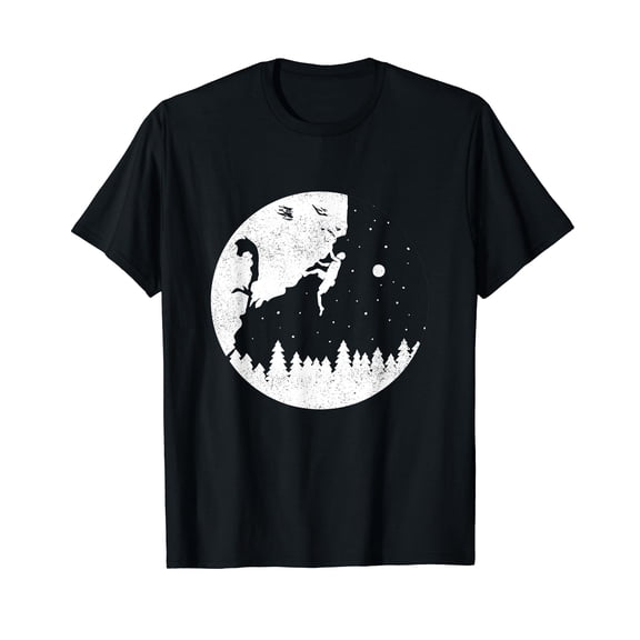 Rock Climbing Hiking Mountain Climber Men Women Climbing T-Shirt
