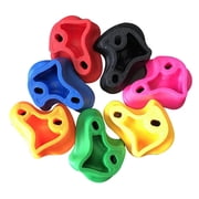 Rock Climbing Holds - Climbing Wall Holds for Kids, Climbings Rock Wall Grips for Backyard Doorway Home Ceiling Gymnastics Outside Park Garden