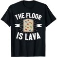 thumbnail image 1 of Rock Climbing Mountain Climber Bouldering I Lava T-Shirt, 1 of 3