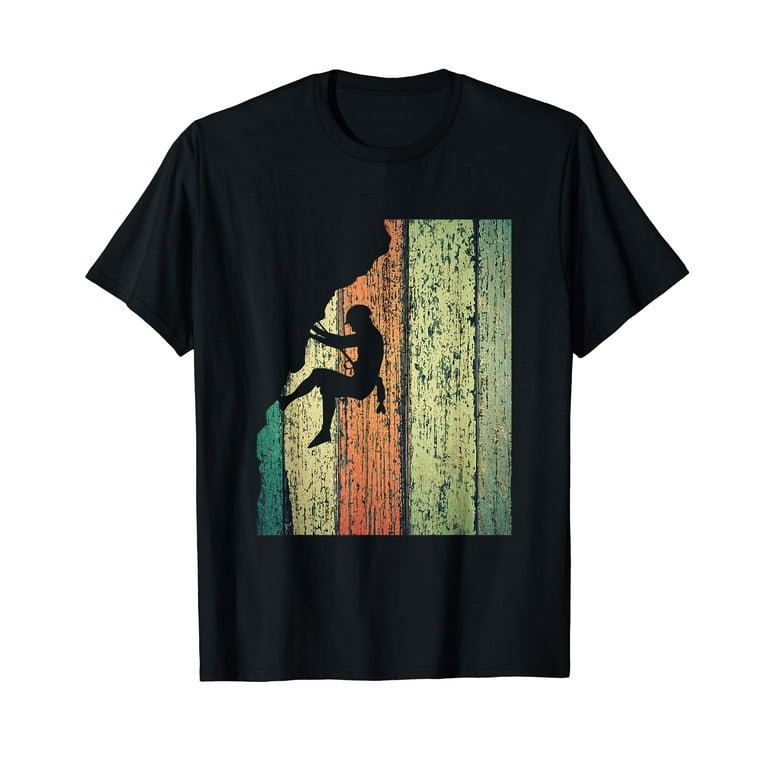 Vintage Rock Climbing T- Shirt Mountain Climber Shirts Vintage Rock Climbing T- Shirt Mountain Climber Shirts