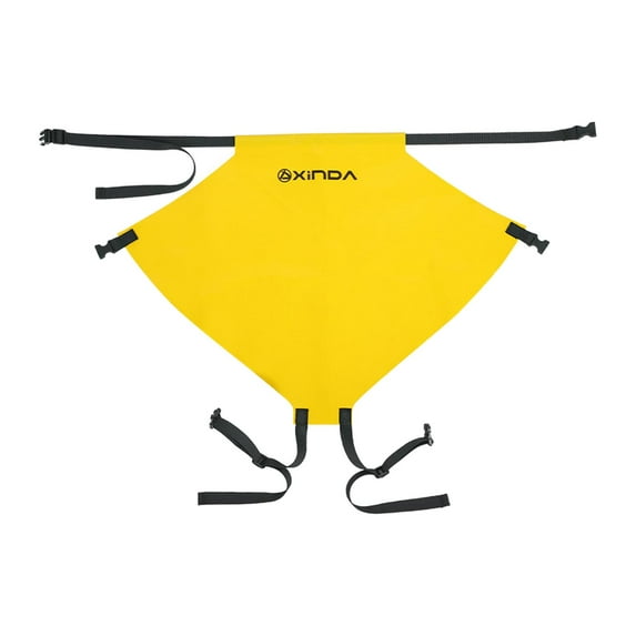 Rock Climbing Sit Harness Seat Cushion Breathable Canyoning Safety Belts Pad Yellow