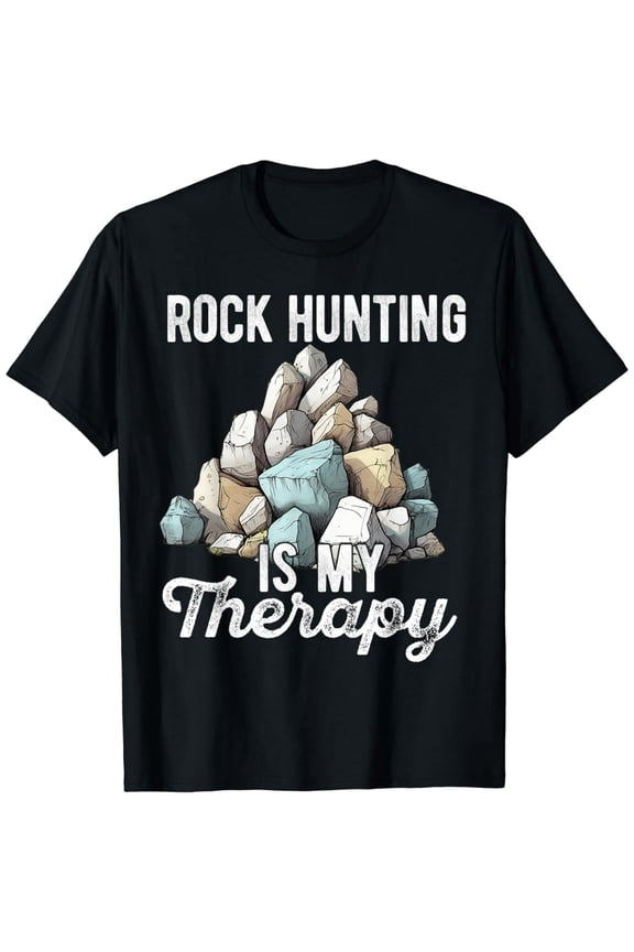 Rock Collector Hunting Men Women Stones Geology Rockhound T-Shirt