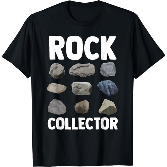Rock Collector Job Geology Geologist Student Stone T-Shirt