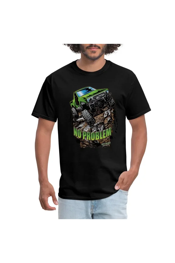 Rock Crawling No Problem Off Road 4x4 Humorous Adventure Quote Unisex T-Shirt, S-5XL