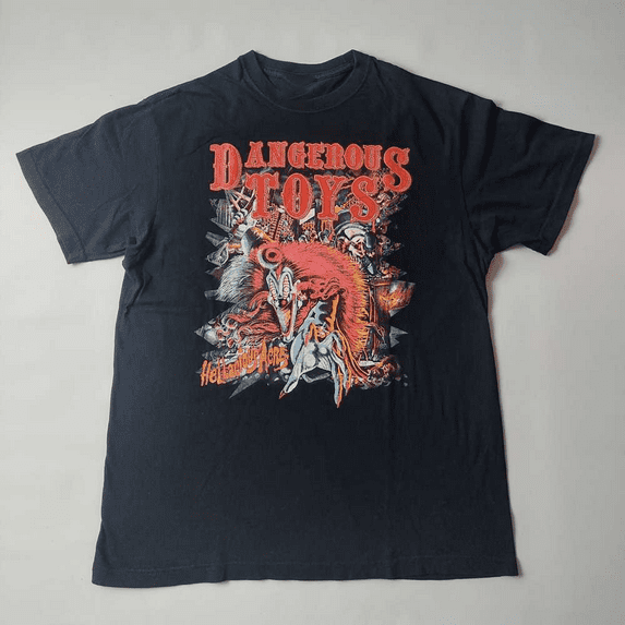 Rock Dangerous Toys Hellacious Acre Unisex Cotton T-Shirt ED227