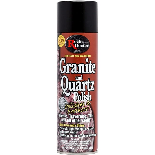 Rock Doctor Granite Polish Spray and Surface,18oz.Can Polish Tile