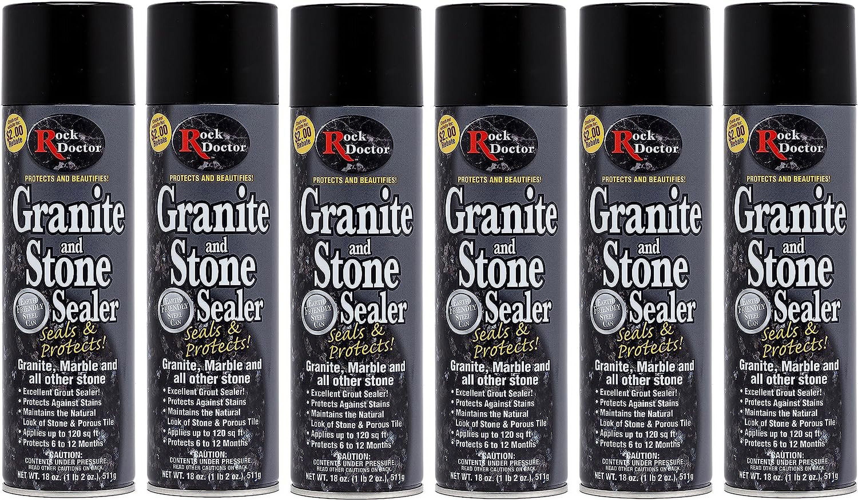 Rock Doctor Granite Sealer for Marble, Stone, and Tile Countertops