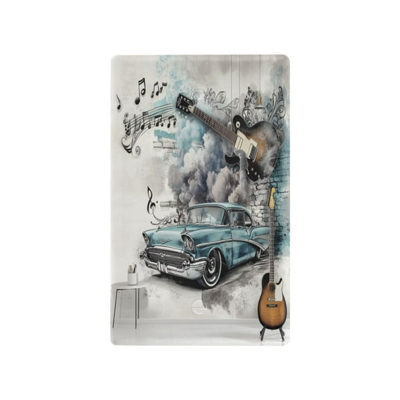 Rock Elements Mural Light Switch Cover Switch Plate Outlet Cover Plug Cover for Electrical Outlet