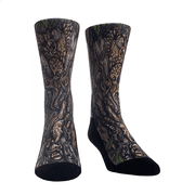 Rock Em Elite Theme Park Life Tree Crew Socks