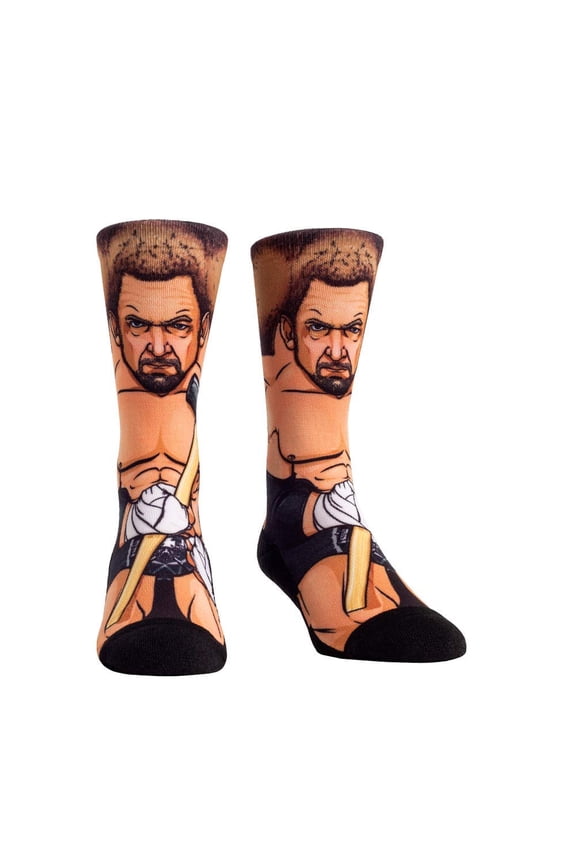 Rock Em Elite Triple H Licensed WWE Licensed Crew Socks