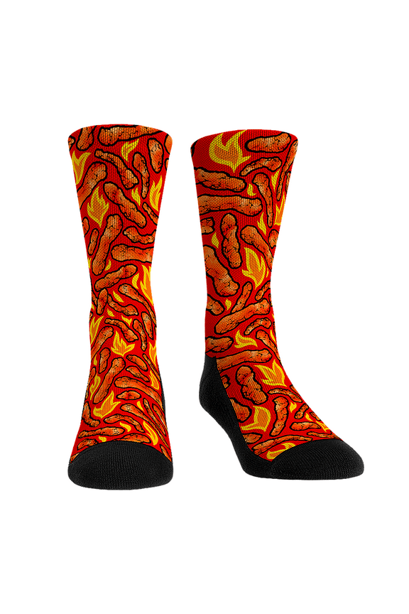 Rock Em Food - Fire Crunch Socks (S-M)