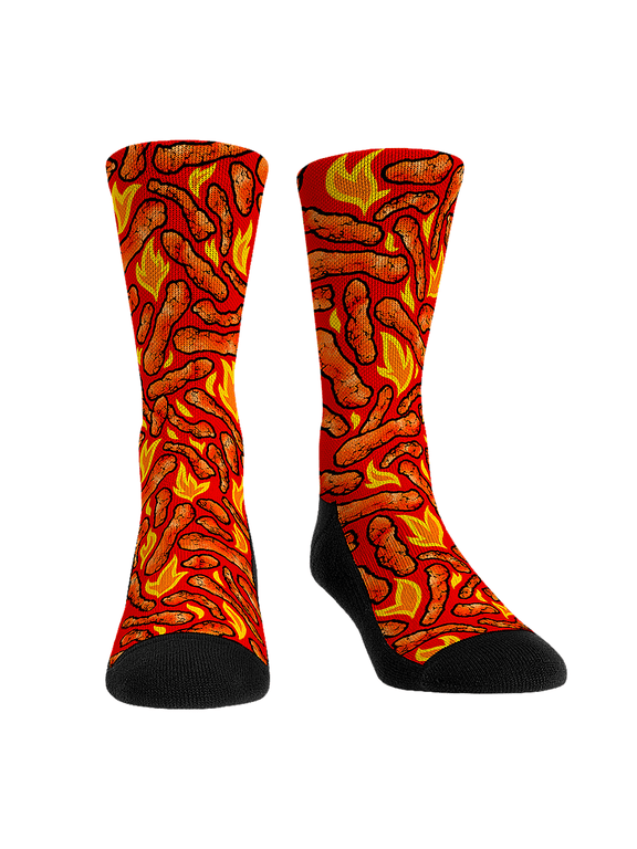 Rock Em Food - Fire Crunch Socks (S-M)