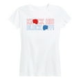 thumbnail image 1 of Rock 'Em Sock 'Em Robots - Blockhead - Women's Short Sleeve Graphic T-Shirt, 1 of 5