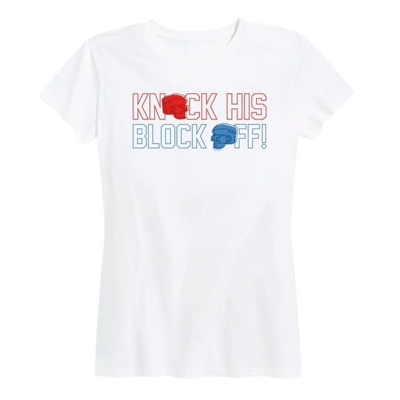 Rock 'Em Sock 'Em Robots - Blockhead - Women's Short Sleeve Graphic T-Shirt