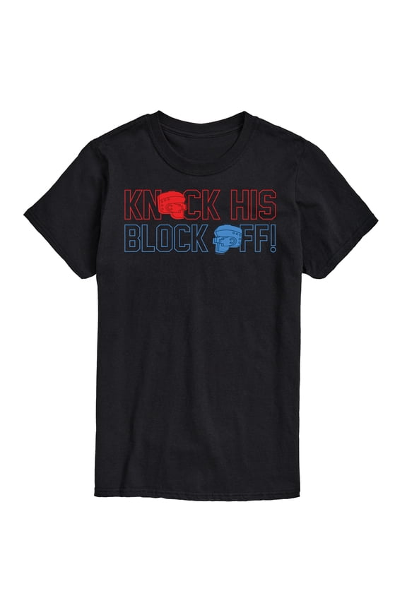 Robots - Knock His Block Off - Men's Short Sleeve Graphic T-Shirt