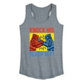 thumbnail image 1 of Rock 'Em Sock 'Em Robots - Knock His Blocked Off - Women's Racerback Tank Top, 1 of 5