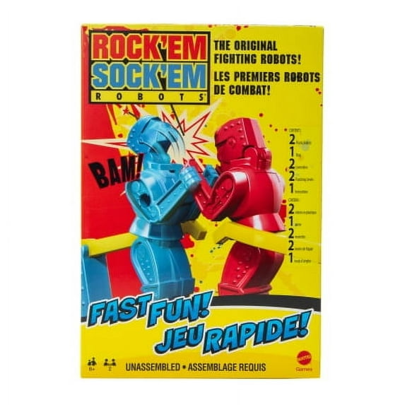 Rock 'Em Sock 'Em Robots Game Fighting Robots