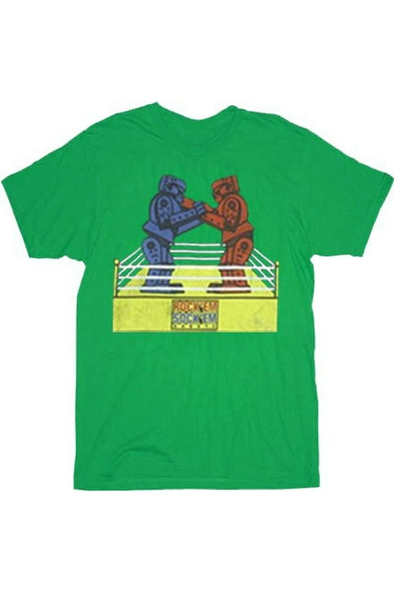 Rock 'Em Sock 'Em Robots Sheldon Adult T-Shirt