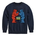 thumbnail image 1 of Rock 'Em Sock 'Em Robots - Rock Em Robot - Toddler And Youth Crewneck Fleece Sweatshirt, 1 of 5