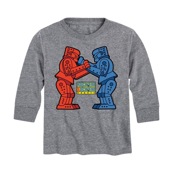 Rock 'Em Sock 'Em Robots - Rock Em Robot - Toddler And Youth Long Sleeve Graphic T-Shirt