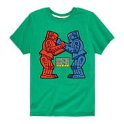 Rock Em Sock Em Robots - Rock Em Robots Boys Short Sleeve Graphic T-Shirt