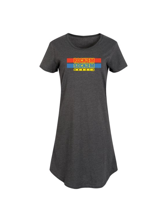 Robots - Rock 'Em Sock 'Em Robots Logo - Women's Any Way Dress