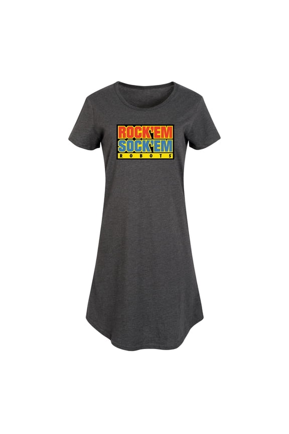 Robots - Rock 'Em Sock 'Em Robots Logo - Women's Any Way Dress