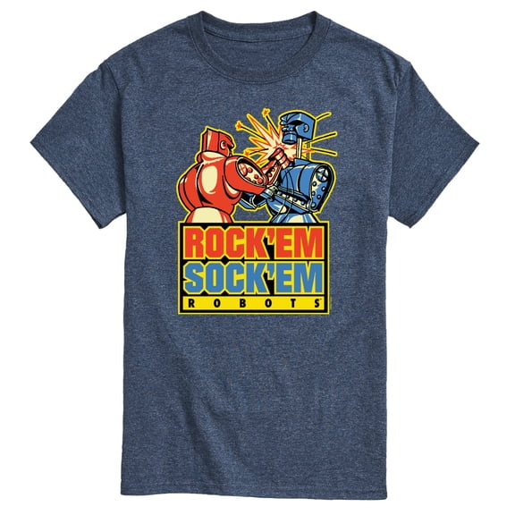 Rock 'Em Sock 'Em Robots - Rock 'Em Sock 'Em Robots - Men's Short Sleeve Graphic T-Shirt
