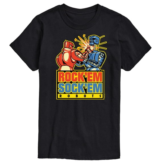 Rock 'Em Sock 'Em Robots - Rock 'Em Sock 'Em Robots - Men's Short Sleeve Graphic T-Shirt