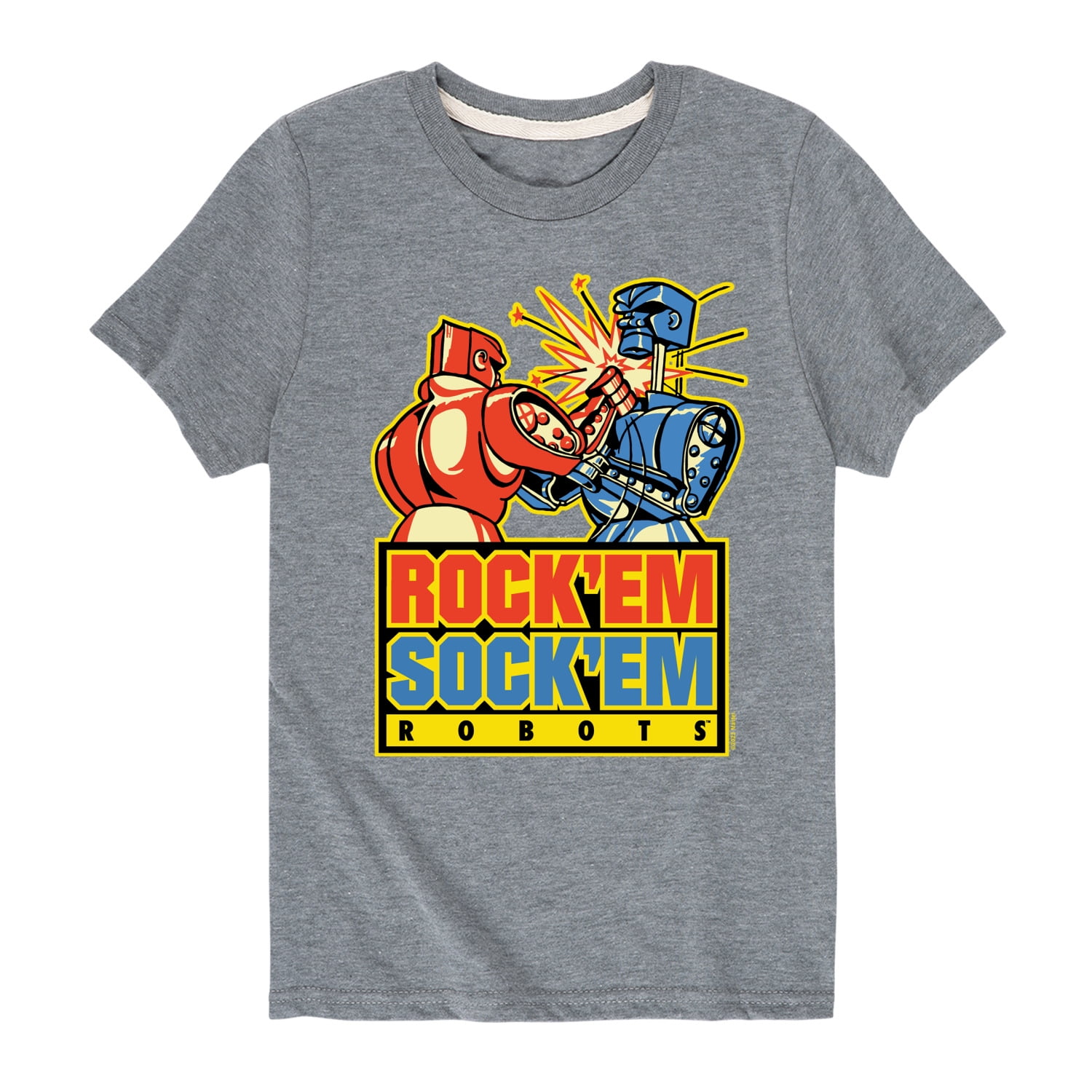 Rock 'Em Sock 'Em - Rock 'Em Sock 'Em Robots - Toddler And Youth Short ...