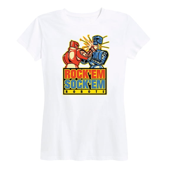 Rock 'Em Sock 'Em Robots - Rock 'Em Sock 'Em Robots - Women's Short Sleeve Graphic T-Shirt
