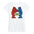 thumbnail image 1 of Rock 'Em Sock 'Em Robots - Rock 'Em Sock 'Em Robots - Women's Short Sleeve Graphic T-Shirt, 1 of 5