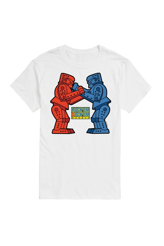 Robots - Rock Sock Em Robots - Men's Short Sleeve Graphic T-Shirt