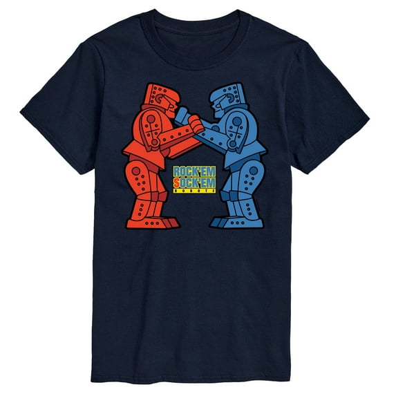 Rock 'Em Sock 'Em Robots - Rock Sock Em Robots - Men's Short Sleeve Graphic T-Shirt
