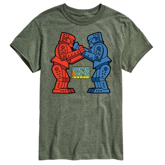 Rock 'Em Sock 'Em Robots - Rock Sock Em Robots - Men's Short Sleeve Graphic T-Shirt