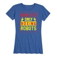 thumbnail image 1 of Rock 'Em Sock 'Em Robots - World Only Boxing Robots - Women's Short Sleeve Graphic T-Shirt, 1 of 5