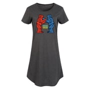 Rock Em Sock Em Robots - Worlds Only Boxing Robots - Womens Any Way Dress