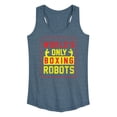thumbnail image 1 of Rock 'Em Sock 'Em Robots - World's Only Boxing Robots - Women's Racerback Tank Top, 1 of 5