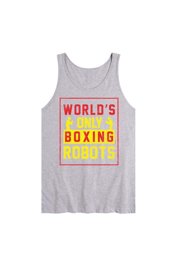 Robots - Worlds Only Boxing Robots - Men's Jersey Tank Top