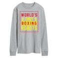 thumbnail image 1 of Rock 'Em Sock 'Em Robots - Worlds Only Boxing Robots - Men's Long Sleeve T-Shirt, 1 of 5