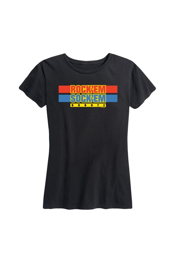 - Worlds Only Boxing Robots - Women's Raglan Graphic T-Shirt